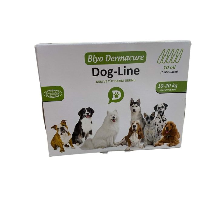 Biyoteknik Essencid Dog-Line 10-20 KG Köpek Ense Damlası 5x2 ML