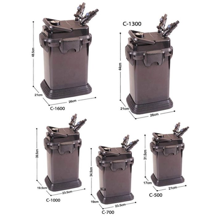 Dophin C-1300 Dış Filtre 1300L/Hr