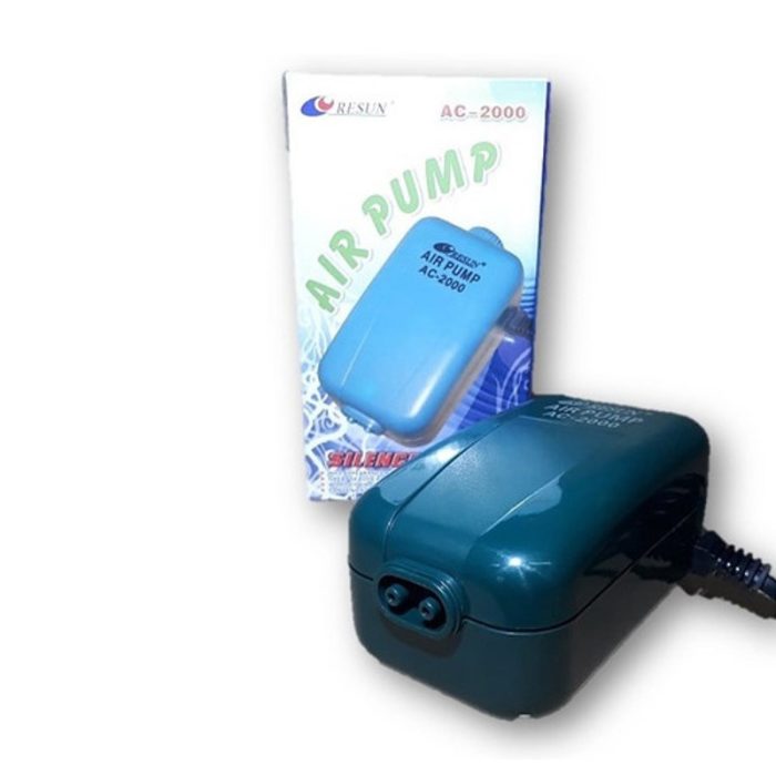 Resun Ac-2000 Çift Çıkışlı Akvaryum Hava Motoru (3 Watt)