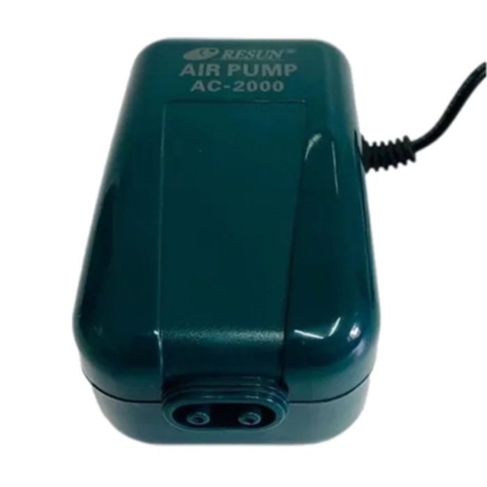 Resun Ac-2000 Çift Çıkışlı Akvaryum Hava Motoru (3 Watt)