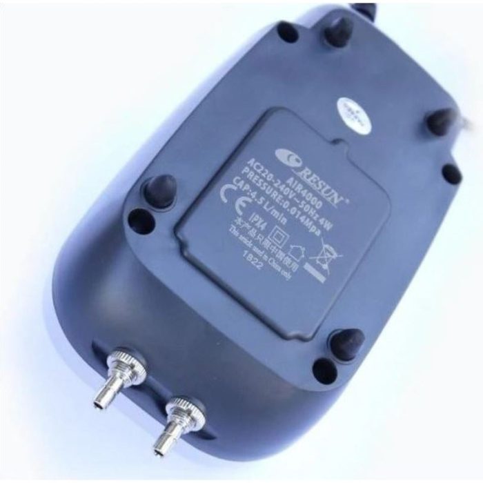 Resun Air 4000 Çift Çıkışlı Hava Motoru 4.5 lt/dk