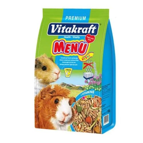 Vitakraft Menü Premium Ginepig Yemi 1000 Gr x 5 Adet