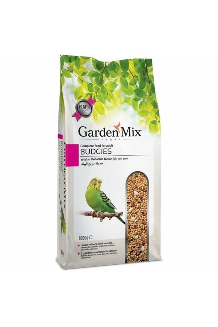 5x1 Kg Garden Mix Platin Sade Muhabbet Kuşu Yemi