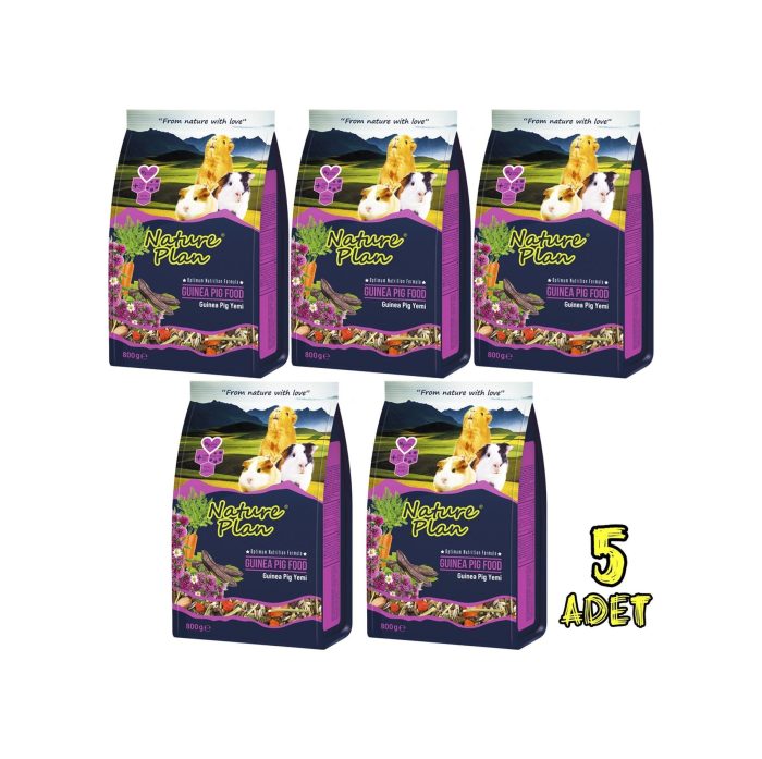 Nature Plan Ginepig Yemi 800gr 5 Paket
