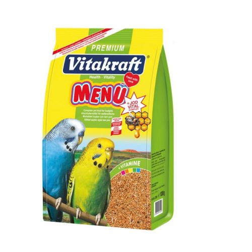 5 Adet Vitakraft 1000Gr Muhabbet Menu Premium+Jod Vital